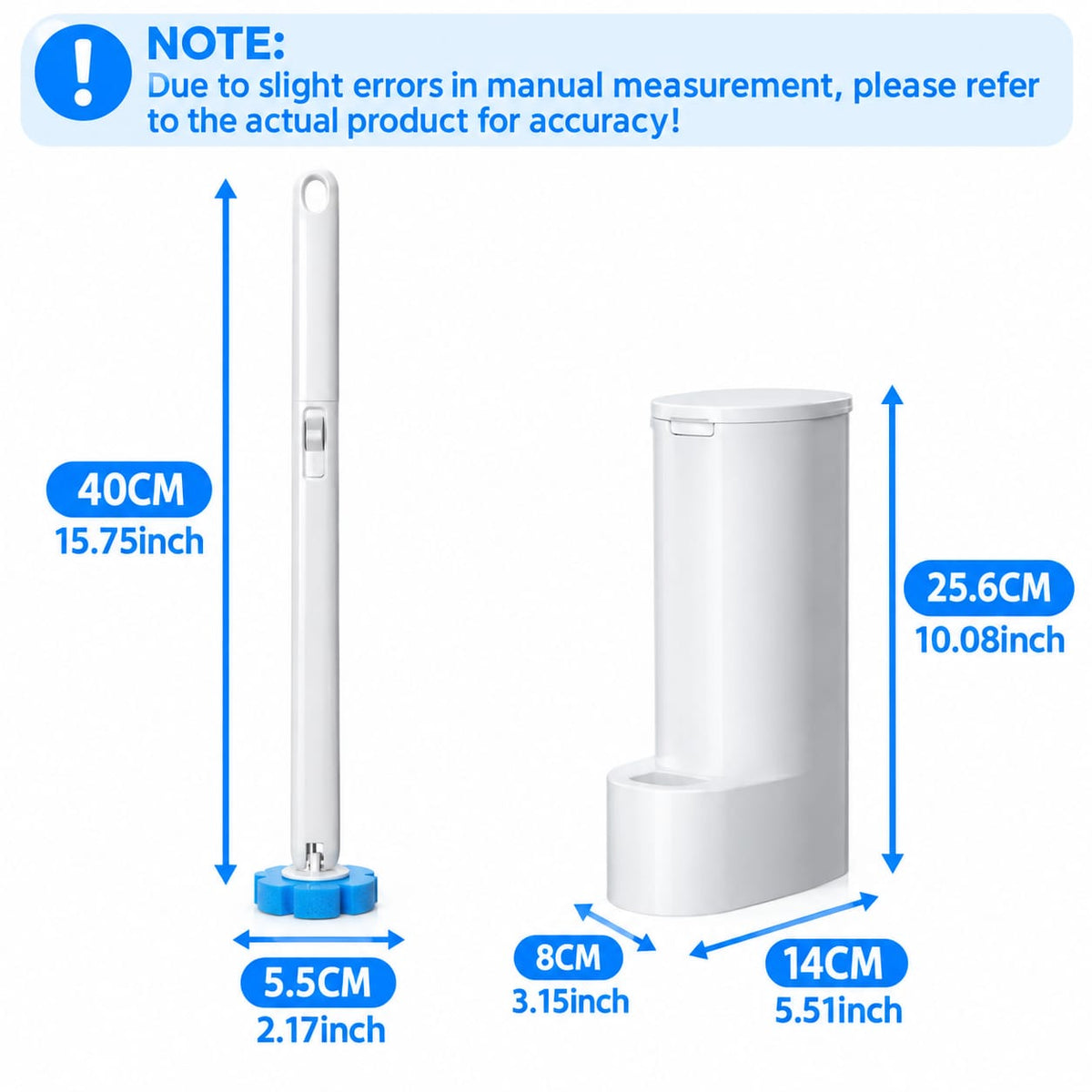 EveryDayNeeds™ PureSweep Disposable Toilet Brush